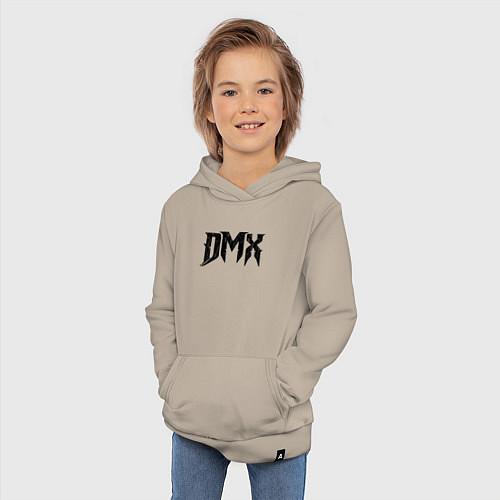 Детская толстовка-худи DMX Logo Z / Миндальный – фото 3