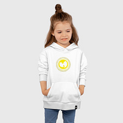 Толстовка детская хлопковая Wu-Tang Style, цвет: белый — фото 2