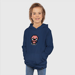Толстовка детская хлопковая Pixel isaac, цвет: тёмно-синий — фото 2