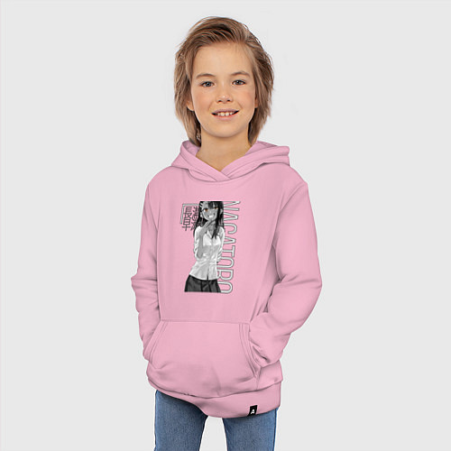 Детская толстовка-худи Хаясэ Нагаторо / Светло-розовый – фото 3