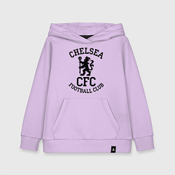 Толстовка детская хлопковая Chelsea CFC, цвет: лаванда