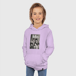 Толстовка детская хлопковая Легендарные музыканты, цвет: лаванда — фото 2