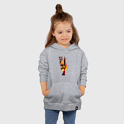 Толстовка детская хлопковая CS GO Винтовка M4A4 HOWL, цвет: меланж — фото 2