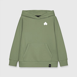 Толстовка детская хлопковая Душа Монстра, цвет: авокадо