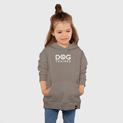 Толстовка детская хлопковая DOG Trainer, цвет: утренний латте — фото 2