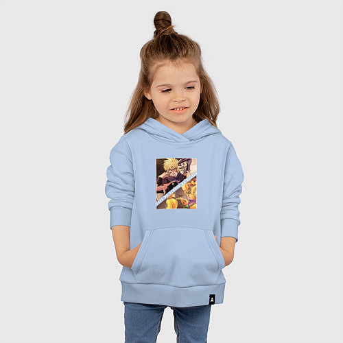 Детская толстовка-худи Дио Брандо из ДжоДжо / Мягкое небо – фото 4