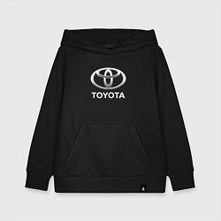 Толстовка детская хлопковая TOYOTA 3D Logo, цвет: черный