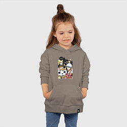 Толстовка детская хлопковая Gintoki ice cream, цвет: утренний латте — фото 2