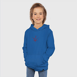 Толстовка детская хлопковая Code Geass Логотип, цвет: синий — фото 2