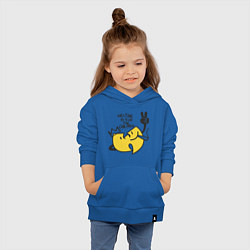 Толстовка детская хлопковая Wu-Tang Is For The Children, цвет: синий — фото 2