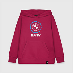 Толстовка детская хлопковая BMW в стиле Top Gear, цвет: маджента