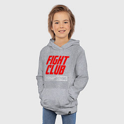 Толстовка детская хлопковая Fight club boxing, цвет: меланж — фото 2