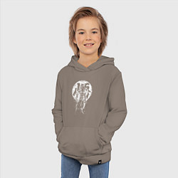 Толстовка детская хлопковая Son Goku - Dragon Ball, цвет: утренний латте — фото 2