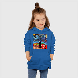 Толстовка детская хлопковая Безликий Гог, цвет: синий — фото 2
