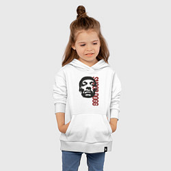 Толстовка детская хлопковая Репер Snoop Dogg, цвет: белый — фото 2