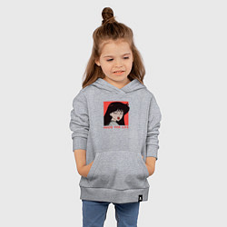 Толстовка детская хлопковая Рей Хино, цвет: меланж — фото 2