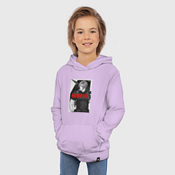 Толстовка детская хлопковая Леон с базукой - Resident, цвет: лаванда — фото 2