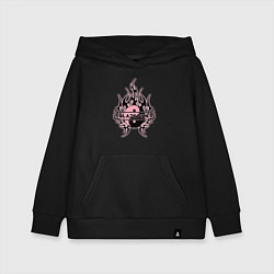 Детская толстовка-худи Blackpink - logo in yang