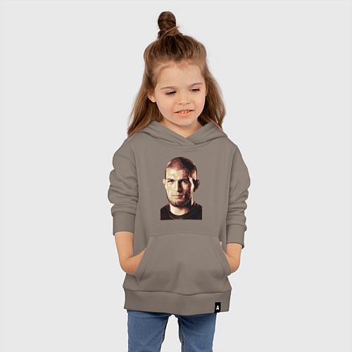 Детская толстовка-худи The eagle / Утренний латте – фото 4