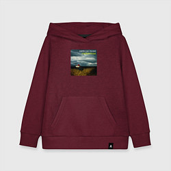 Толстовка детская хлопковая Depeche Mode - A Broken Frame Album, цвет: меланж-бордовый
