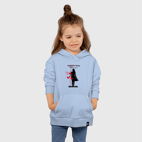 Детская толстовка-худи Depeche Mode - Happiest Girl Collage / Мягкое небо – фото 4