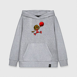 Толстовка детская хлопковая Baby Jordan, цвет: меланж