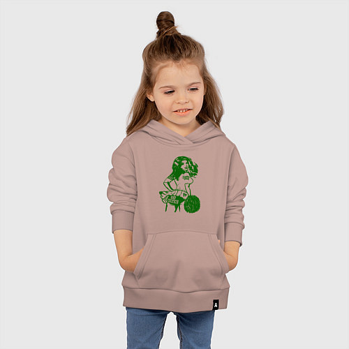 Детская толстовка-худи Go Celtics / Пыльно-розовый – фото 4