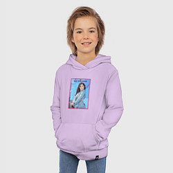 Толстовка детская хлопковая Nancy Момаленд, цвет: лаванда — фото 2