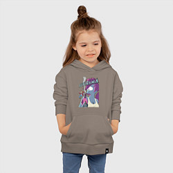 Толстовка детская хлопковая Лила и Фрай, цвет: утренний латте — фото 2