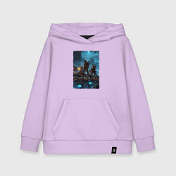 Толстовка детская хлопковая Герои из Enshrouded, цвет: лаванда