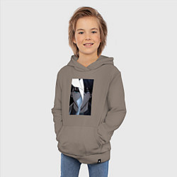 Толстовка детская хлопковая Всеведущий читатель Ким Докча и Ю Чжун Хек, цвет: утренний латте — фото 2