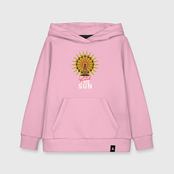 Детская толстовка-худи Once more round the Sun