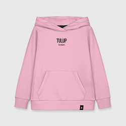 Толстовка детская хлопковая Tulup, цвет: светло-розовый
