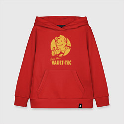 Толстовка детская хлопковая Vault boy like print, цвет: красный