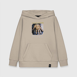 Толстовка детская хлопковая Depeche Mode - Ultra hand, цвет: миндальный