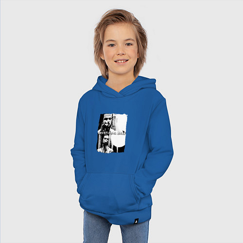 Детская толстовка-худи Depeche Mode - Devotional gahan / Синий – фото 3