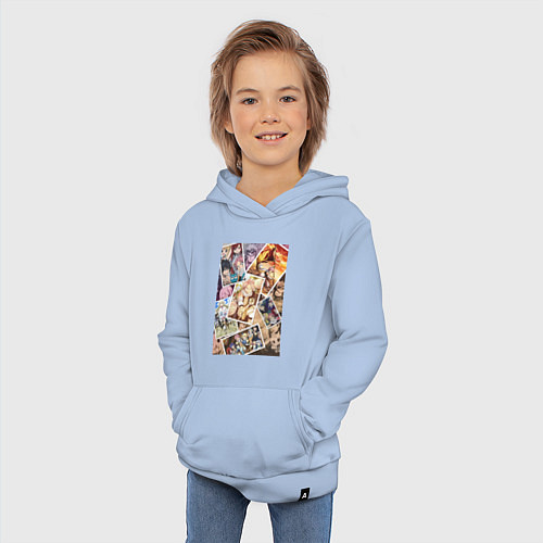 Детская толстовка-худи Хвост Феи Венди Марвелл / Мягкое небо – фото 3