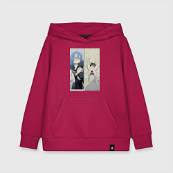Толстовка детская хлопковая Реинкарнация безработного Рокси Мигурдия Сильфиетт, цвет: маджента