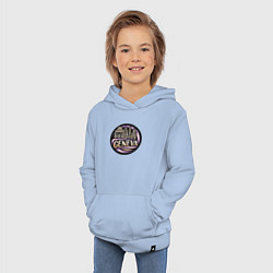 Толстовка детская хлопковая Женева, цвет: мягкое небо — фото 2