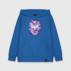 Толстовка детская хлопковая Tardis violet, цвет: синий