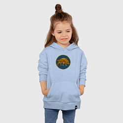 Толстовка детская хлопковая Пикты из Total War: Attila, цвет: мягкое небо — фото 2