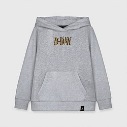 Толстовка детская хлопковая BTS Dday, цвет: меланж