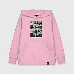 Толстовка детская хлопковая Depeche Mode2, цвет: светло-розовый