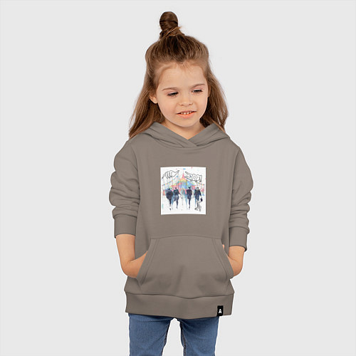 Детская толстовка-худи Шапито / Утренний латте – фото 4