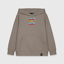 Толстовка детская хлопковая I am the master, цвет: утренний латте