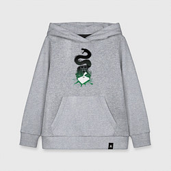 Толстовка детская хлопковая Дневник Тома Реддла - Гарри Поттер, цвет: меланж