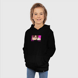 Толстовка детская хлопковая Момо Аясэ, цвет: черный — фото 2