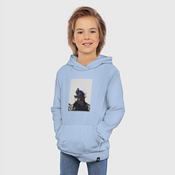 Толстовка детская хлопковая Artorias of the Abyss, цвет: мягкое небо — фото 2