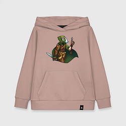 Толстовка детская хлопковая Кериллиан из Warhammer - Верминтайд 2, цвет: пыльно-розовый