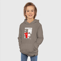 Толстовка детская хлопковая Токийский Гуль 1000-7, цвет: утренний латте — фото 2